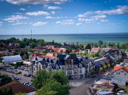 Jarosławiec -panorama miejscowości