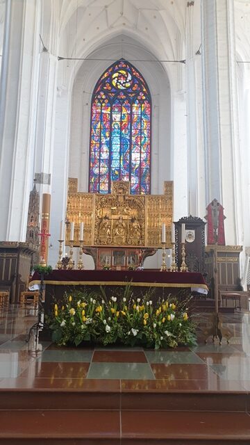 Zabytki Gdańska - Ołtarz Koronacji Marii