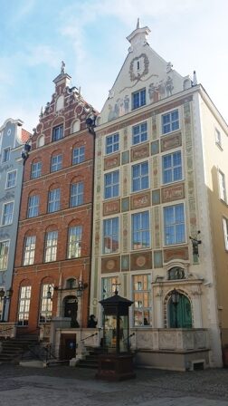 Zabytki Gdańska - urocze kamienice przy Długim Targu