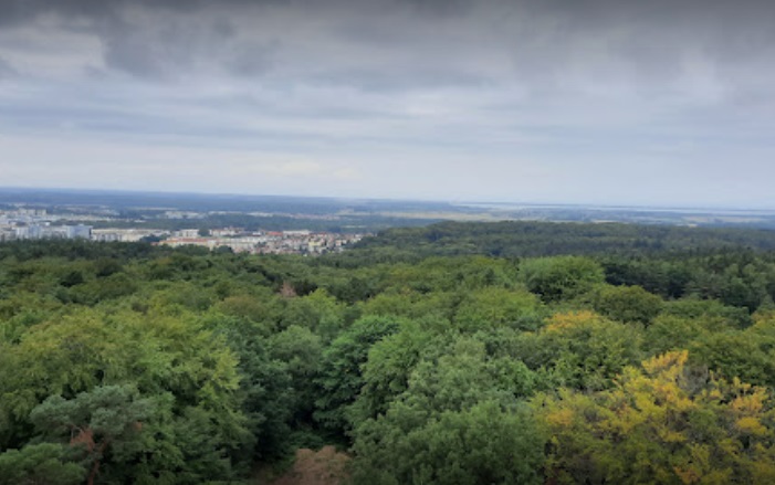 Koszalin widok z Góry Chełmskiej