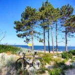 Rower na tle Bałtyku