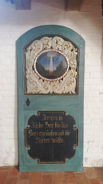 Tablica epitafijna w kościele w Jamnie