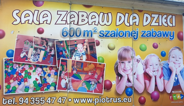 Attraktionen für Kinder in Kolberg/Kołobrzeg - Indoorspielsaal Piotrus