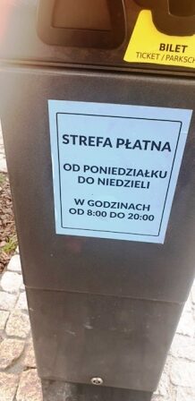 Parkomat w Gdyni