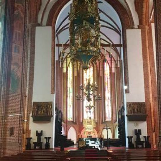 Katedra w Kołobrzegu - nawa główna